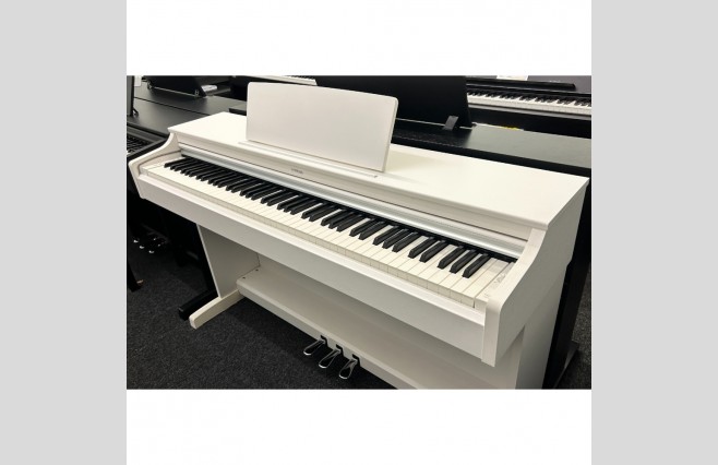 Yamaha YDP-163 Satin White Digital Piano, Used - Complete Package (SN:BCXK01008) - Image 1